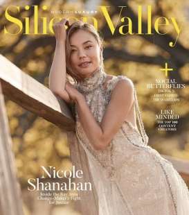 nicole shanahan in copertina su modern luxury silicon valley