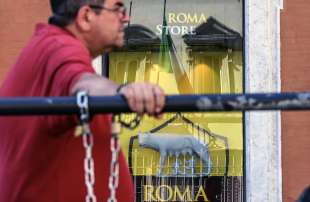protesta dei tassisti a roma 1