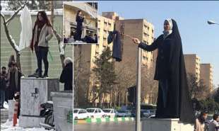 proteste delle donne iraniane contro l hijab 5