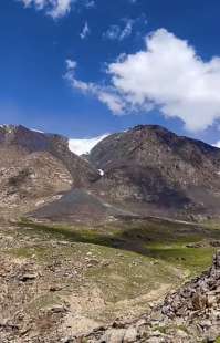 valanga sulle montagne del tian shan in kirghizistan 6