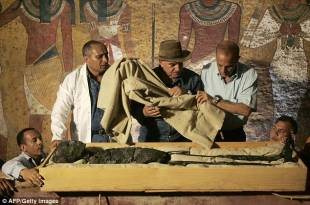 mummia di tutankhamon