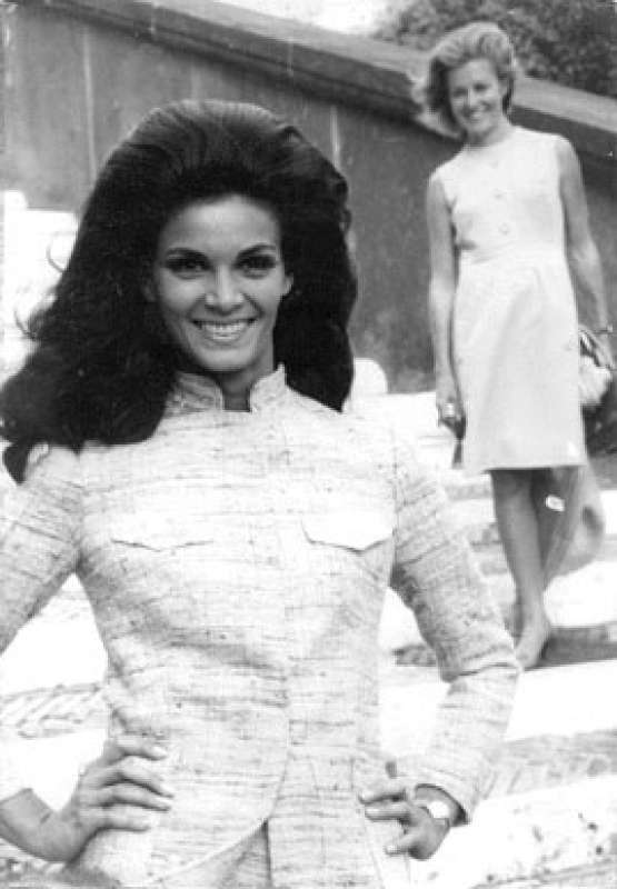 1970 Marina Cicogna e Florinda Bolkan