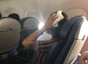 attacco di panico in aereo