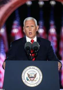 mike pence a fort mchenry convention repubblicana 2020 1