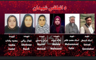 6 giornalisti uccisi dai talebani