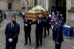 funerali di roberto calasso foto ansa:mourad balti touati