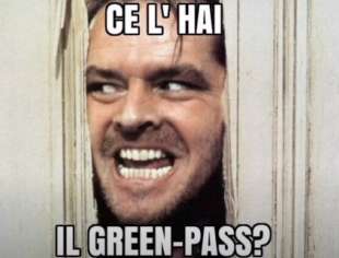 green pass meme 3