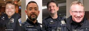i quattro poliziotti che si sono suicidati dopo l'assalto a capitol hill