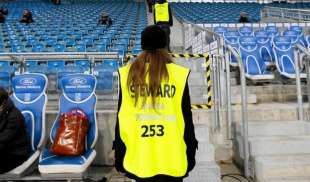 steward allo stadio