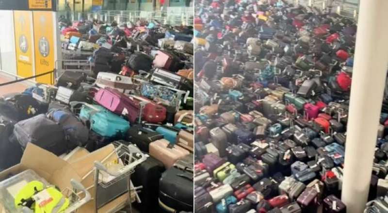 caos bagagli negli aeroporti 9