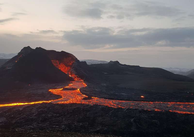 eruzione vulcano Fagradalsfjall islanda