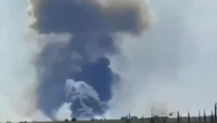 esplosione base di Novofedorovka in crimea