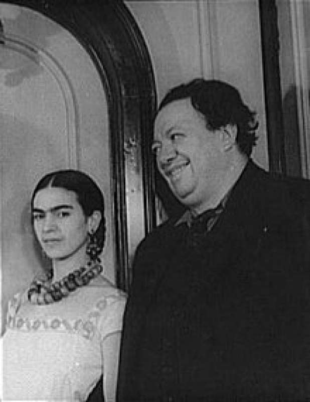 Frida Kahlo Diego_Rivera 1932