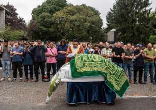 il funerale di Mohanad Moubarak