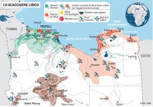 LIBIA - LE FORZE IN CAMPO - AGOSTO 2022