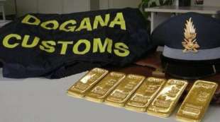 lingotti d oro sequestrati all aeroporto di bologna