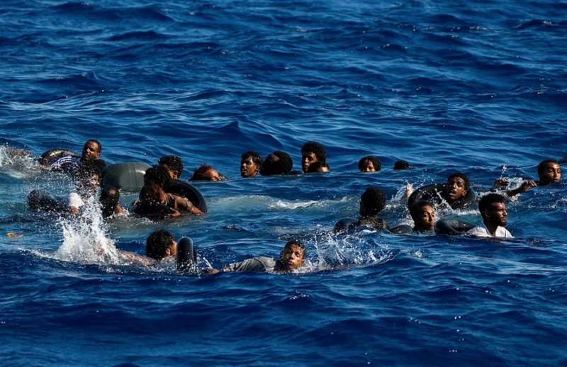 migranti nel mediterraneo 1