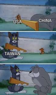 USA - CINA - TAIWAN - MEME