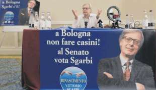 vittorio sgarbi lancia la sua candidatura contro casini a bologna 8