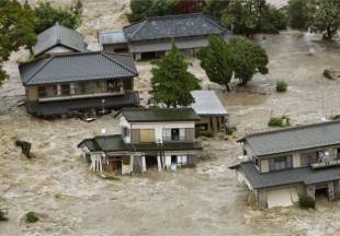 case travolte da inondazione