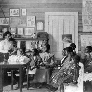 scuola per soli neri 1908