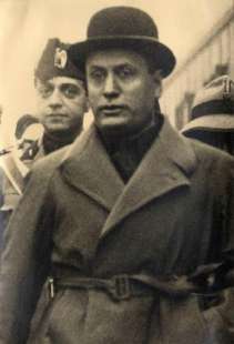 Bottai e Mussolini - marcia su Roma
