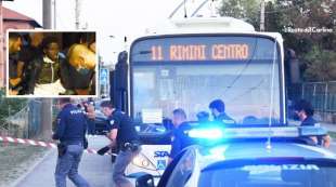aggressione cinque persone sul bus a rimini 4