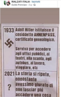 certificato nazista