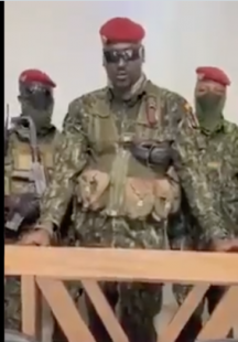 colpo di stato guinea il tenente colonnello Mamady Doumbouya