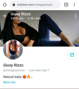 giusy rizzo su onlyfans