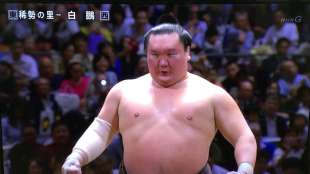 il campione di sumo hakuho 14