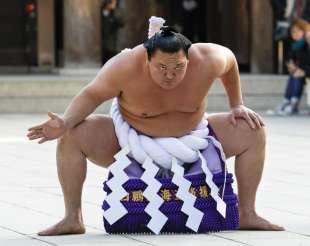 il campione di sumo hakuho 15