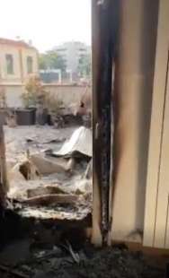 interno degli appartamenti bruciati a milano 3