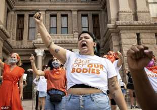 Manifestazione in texas