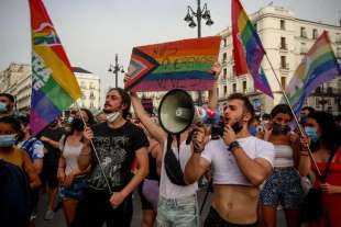 Manifestazione LGBT in Spagna