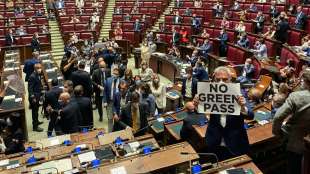 no green pass in parlamento