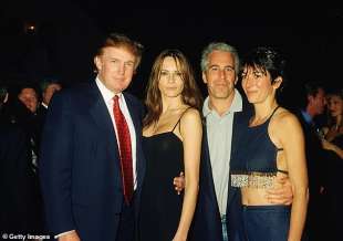 Trump, Melania, Epstein e Maxwell