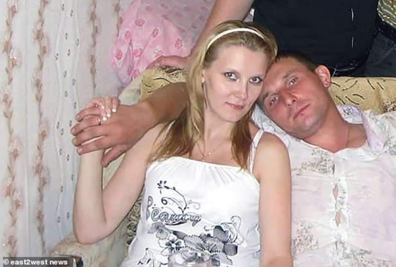 Vyacheslav con la moglie