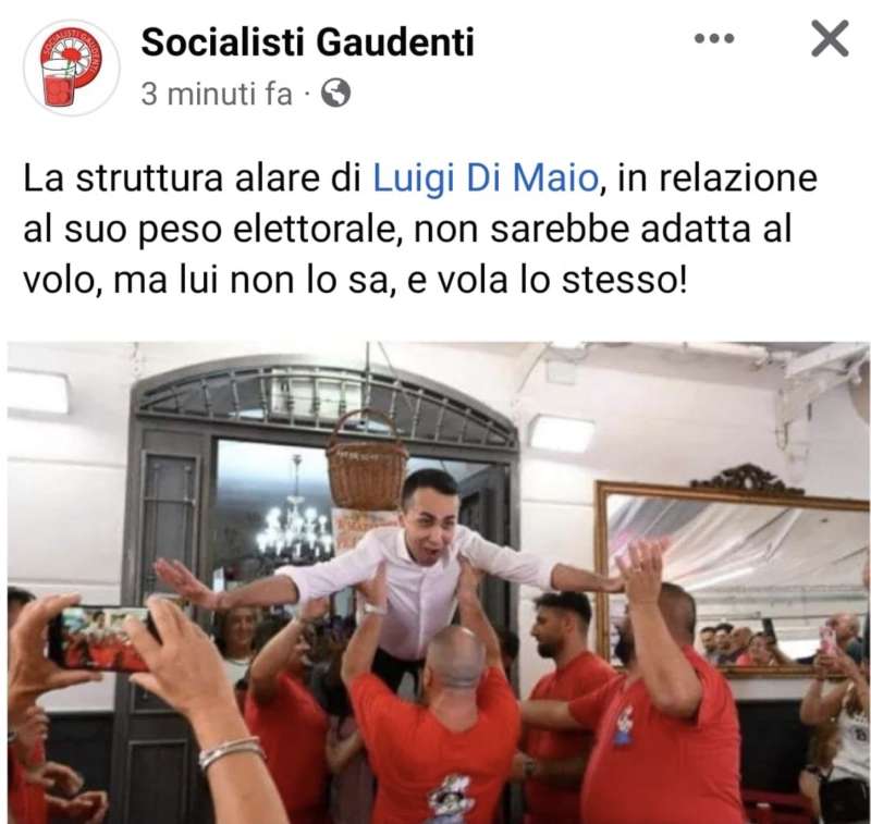 DI MAIO E IL VOLO COME DIRTY DANCING BY SOCIALISTI GAUDENTI