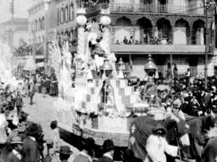filmato del carnevale di new orleans nel 1898