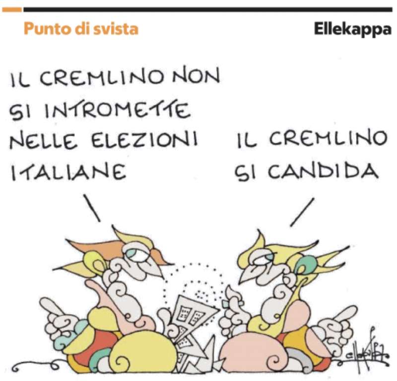 IL CREMLINO E LE ELEZIONI ITALIANE