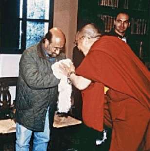 lucio dalla e il dalai lama