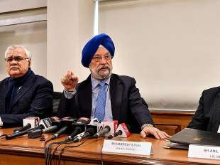 ministro indiano Shri Hardeep Singh Puri
