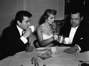 Tony Curtis, Janet Leigh e Orson Welles