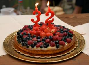 torta di compleanno per sergio bernal