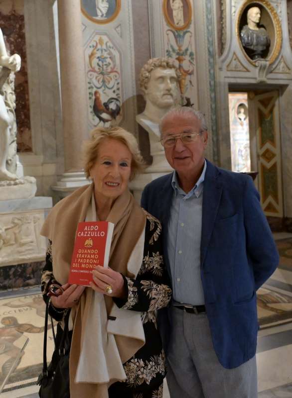Gianni Ietto con la moglie Maria Romana foto Di Bacco