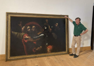 La Presa di Cristo di Caravaggio e Francesco Petrucci curatore della mostra ad Ariccia