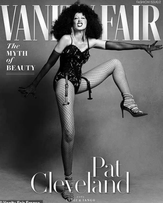 pat cleveland sulla copertina di vanity fair