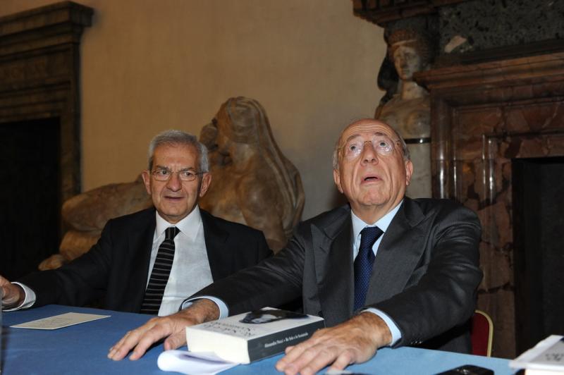 Confalonieri Fedele e Luciano Violante