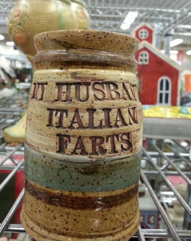 vaso delle scoreggie del marito italiano